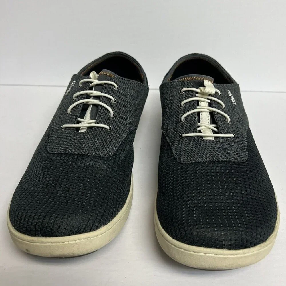 Olukai Men's Nohea Moku Slip On Dark Shadow Size 11.5 M